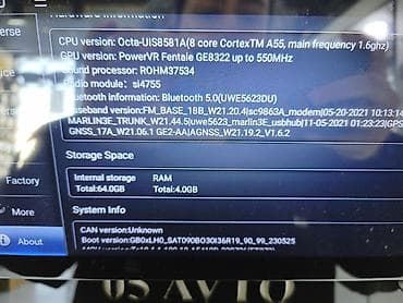 masin manitoru: Monitor, Cihaz paneli, Android OS — 2