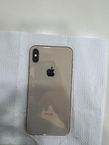 apple iphone 3g: IPhone Xs Max, 64 GB, Qızılı, Face ID — 5