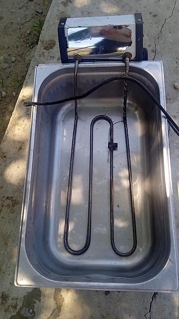 iphone 11 elde: Sənaye tipli elektrikli yağda qızartma vannası (deep fryer) – — 2