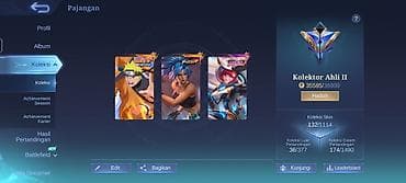 şəxsi esyalar: Mobil Legends: Bang Bang oyun hesabı - Hesab adı: AKU SOPO - Profil — 1
