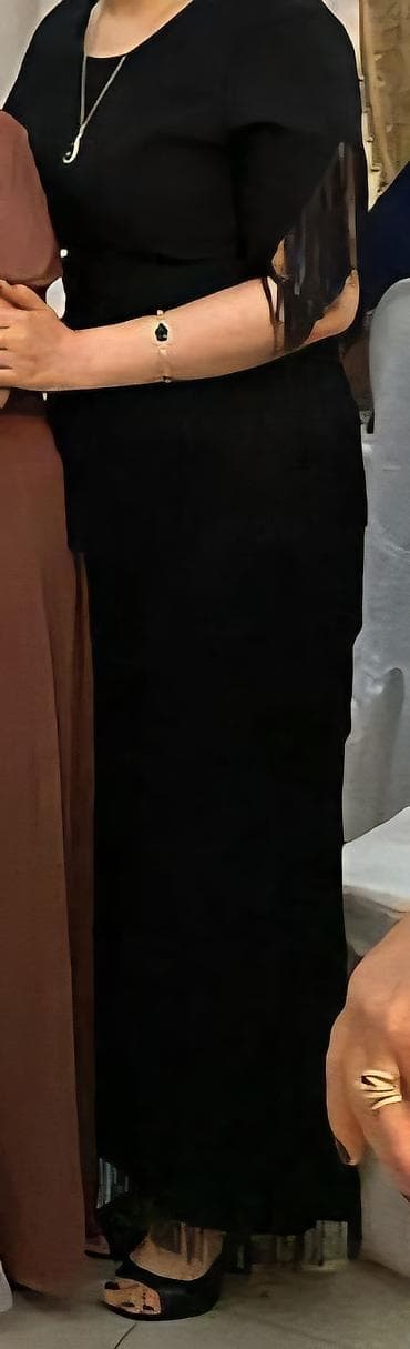don: Ziyafət geyimləri dəsti – 3 model 1) Tünd narıncı/şərab rəngli uzun — 2