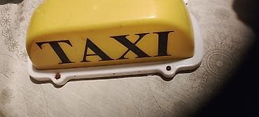 ag 07: Taksi dam işarəsi (lüks) – sarı korpus, qara “TAXI” yazısı - — 3
