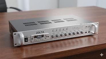 ZOLTA MP-1005 audio gücləndirici + ZIGLAR toxunma ekranlı idarəetmə