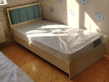 saloglu tek carpayi: Yeni, Təknəfərlik çarpayı, Bazasız, Matras ilə, Siyirməsiz, Azərbaycan — 8