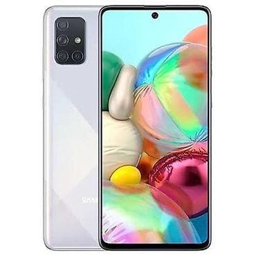 ev telefonlari: Samsung Galaxy A71, 128 GB, rəng - Ağ, İki sim kartlı — 1