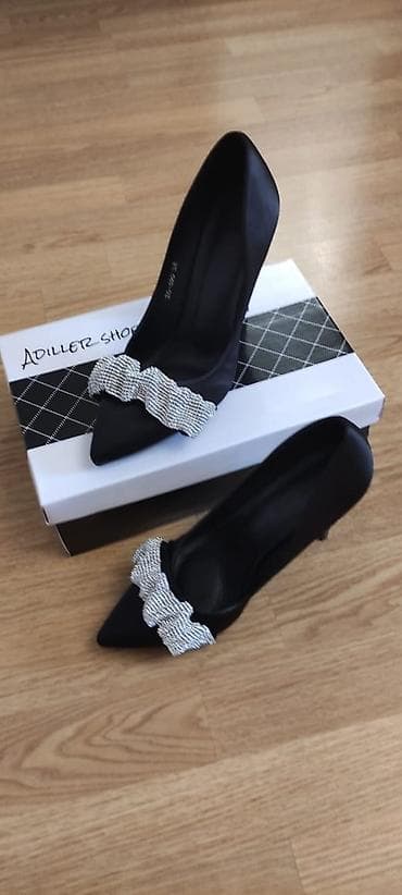 Кроссовки и спортивная обувь: Туфли, Размер: 38, цвет - Черный, Новый — 3