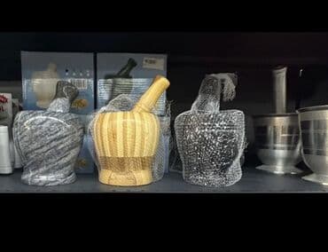 Бочки: Daş, metal və taxta həvəngdəstə dəsti (ucları ilə) Məhsul təsviri: - — 10