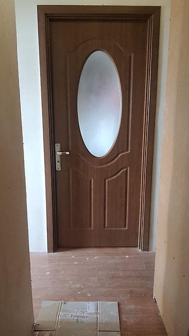 pencere kilidi: Ağac naxışlı daxili qapı - Material: taxta görünümlü MDF/Laminalı — 1