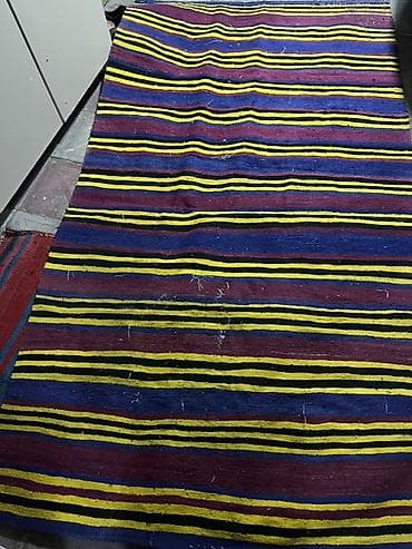 Maye divar kağızları: Zolaqlı dekorativ xalça/keçə döşəmə örtüyü - Dizayn: eninə — 1