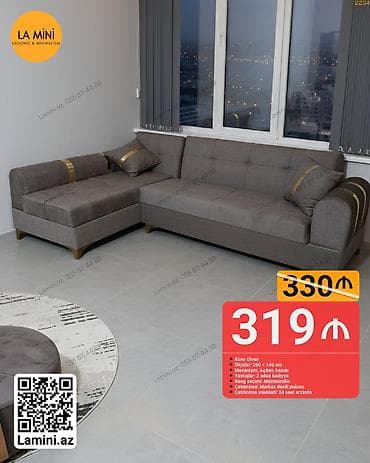Künc divan, Açılan, Bazalı, Şəhərdaxili pulsuz çatdırılma