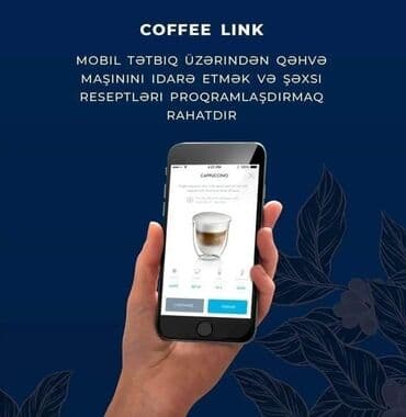 kofe aparati satilir: Qəhvə maşını Delonghi, Avtomat, Yeni — 7