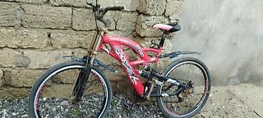 baki velosiped satisi: OLYMPIA M26 GT Disk Sport velosiped üc dənə amartizatory var işlək — 1