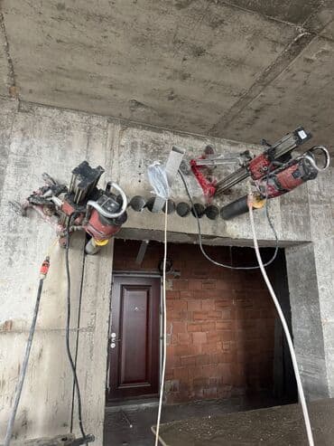 Təmizlik xidmətləri: Beton kəsmə və deşmə xidməti - Armaturlu beton, monolit, kərpic və — 1