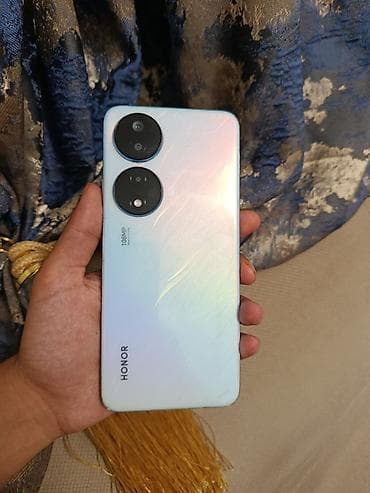 nomrə sim: Honor X7b, 128 GB, rəng - Ağ, Sensor, İki sim kartlı — 1