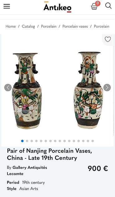 azalya gülü: Bir vaza, Farfor — 4