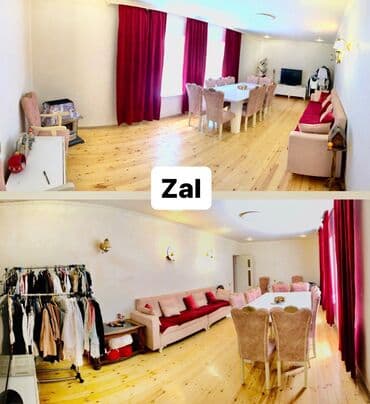 saracli 4 mkr: Suraxanı 4 otaqlı, 120 kv. m, Kredit yoxdur, Orta təmir — 3