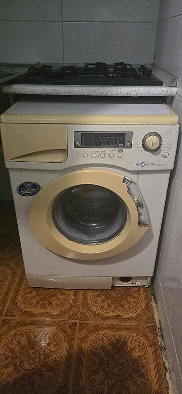 Ön yükləməli paltaryuyan maşın – Samsung Eco Silver 6.0 kg — 1