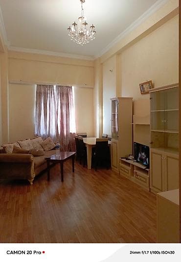 kiraye ev: 1 giriş zalı, 1 yataq, 1 qonaq otağı, 1 mətbəx, 2 eyvan. hamam+tualet — 3