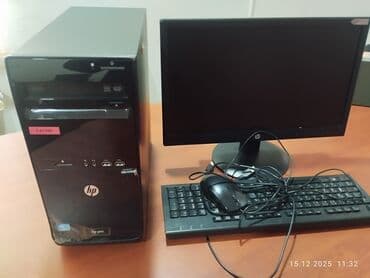 Kompüter, noutbuk və planşetlər: HP masaüstü kompüter dəst - HP Pro sistem bloku ( Ofis işi, internet — 1