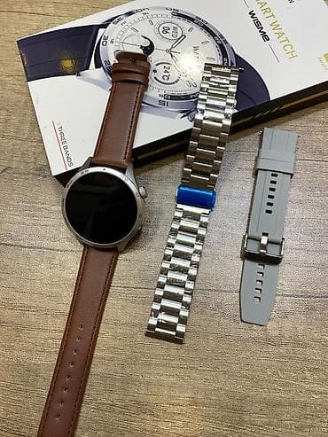 Wisme Smart Watch – çoxzolaqlı ağıllı saat dəsti - Brend/model: Wisme at lalafo.az Wisme Smart Watch – çoxzolaqlı ağıllı saat dəsti - Brend/model: Wisme