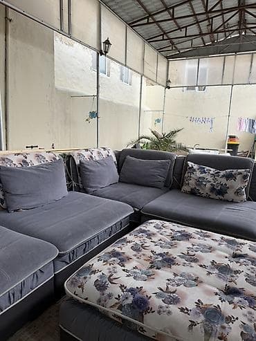 dekorativ masa: Künc divan, Divan, Bazasız, Açılmayan — 3