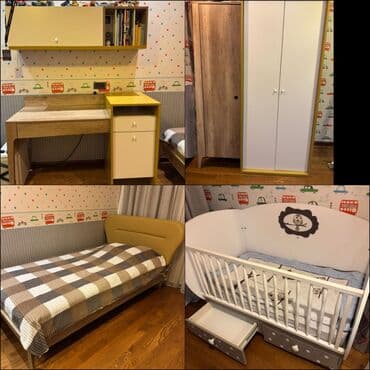 Oğlan və qız üçün, Təknəfərlik çarpayı, Yazı masası