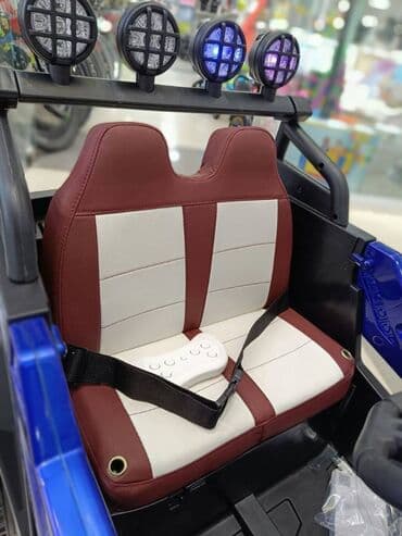 maşınlar uşaq üçün: Tam ötürücülü uşaq elektrik avtomobili SUV 999 Hündür, həcmli və — 5