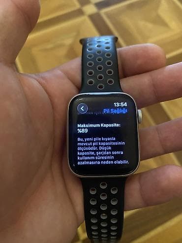 Компьютеры, ноутбуки и планшеты: Смарт часы, Apple, Водонепроницаемый, цвет - Серебристый — 4