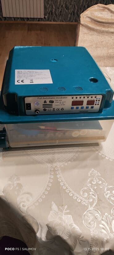 домашний инкубатор: 50 яиц, Китай, Полностью автоматическая — 1