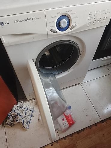 Краны водонагреватели: Стиральная машина LG, 7 кг, Автомат, Без сушки — 3