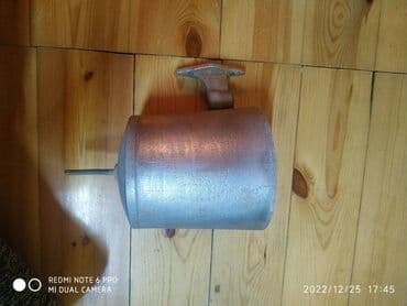 əluzyuyan: Sovet dovrune aid 3lt tutumlu qedimi aliminum eluzyuyan,qapagi yoxdur — 1