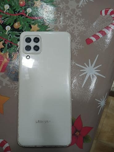 iphone 12 mini barter: Samsung Galaxy A22, rəng - Ağ, İki sim kartlı — 2