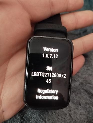 smart box: Huawei Watch Fit ağıllı saat - Rəng: qara korpus və qara silikon — 5
