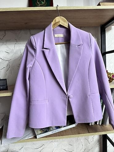 vmf.az saatlar: Bənövşəyi rəngdə qadın blezeri - Brend: ASIO (etiketdə qeyd olunub) — 1