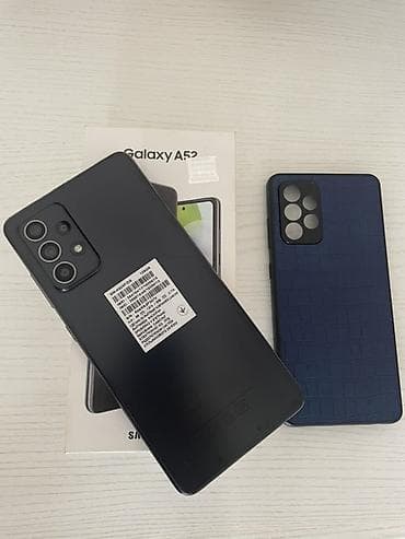 Samsung Galaxy A52, rəng - Qara, İki sim kartlı