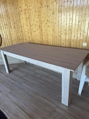 Qonaq masası, Açılmayan, Laminat, Dördbucaq masa