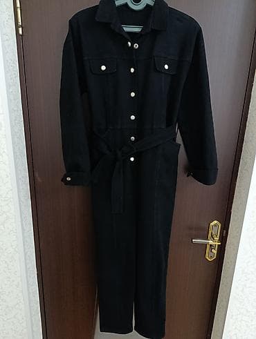 kombinezon salvarlar: Tulum, Standart, rəng - Qara — 1