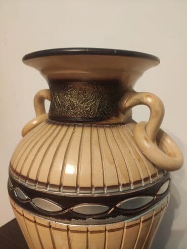 вазы для фруктов и конфет: Антикварная ваза, 1954 год, Италия — 3