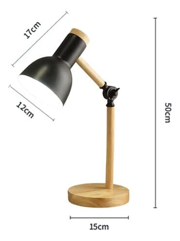 qara pol taxtasi: Taxta əsaslı, qara rəngli, stolüstü lampa. Bu model oxu masası, yataq — 4