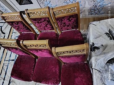 bar oturacagi: İşlənmiş, Açılan, Kvadrat masa, 6 stul — 3