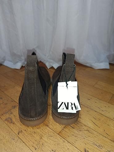 Botinkalar: ZARA kişi Chelsea çəkmələri - Model: Chelsea Boots - Rəng: tünd — 4