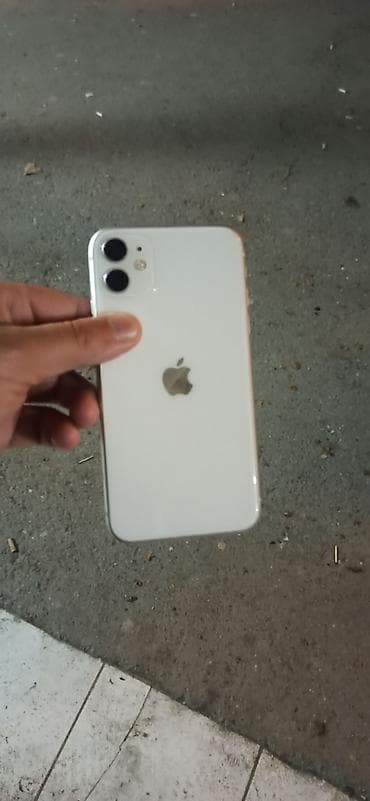 IPhone 11, 128 GB, Ağ, Face ID