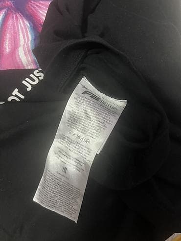 mayka modelleri: F2 Sister brendi qadın t-shirt - Rəng: qara - Ölçü: XXS (etiketdə — 3