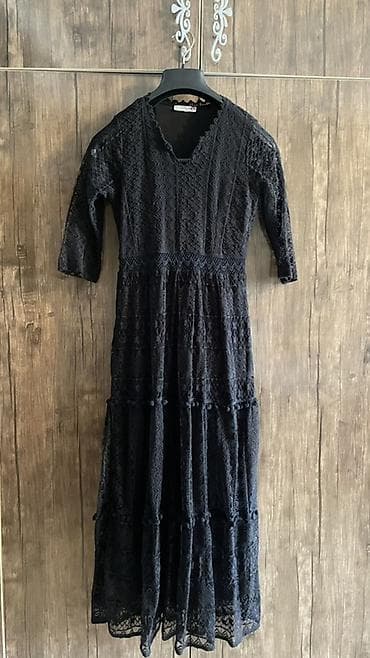 - Parça: Tam krujeva (naxışlı), astarlı - Rəng: qara - Stil: Zərif — 3