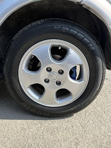 ij diskləri: Opel orijinal yüngül lehimli disklər və şin dəsti - Disklər: Opel — 4