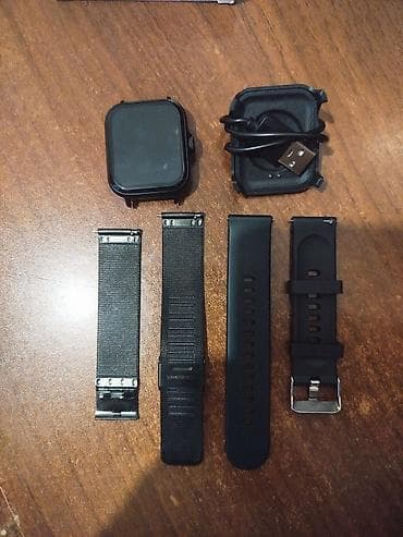 Smart qolbaqlar: ​⌚ Smart Watch – Həm İdman, Həm Klassik! (2 Kəmərli Full Dəst) ​Həm — 3