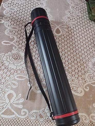 Rulonlu kağızlar üçün teleskopik boru tipli çanta, tubus - Material