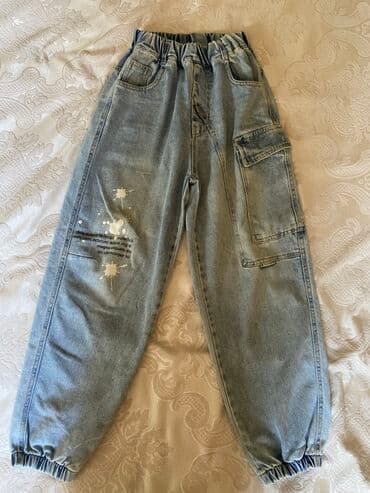 qadin ucun cins salvarlar: Cins şalvar, Uniseks, 12 - 14 yaş — 1