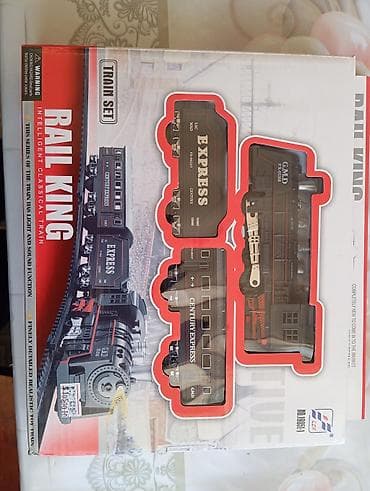 qatar oyuncaq: Məhsul: Rail King – Intelligent Classical Train, “Train Set” Tərkib — 2