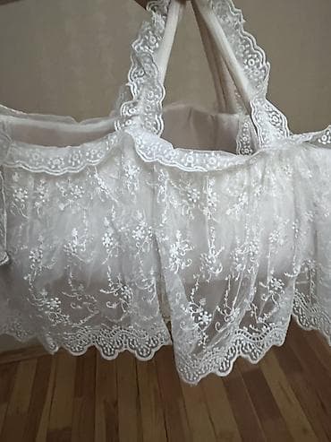 lay lay matras: Oğlan və qız üçün, İşlənmiş, Dördbucaq, Beşik, Matras ilə, Yellənmə mexanizmsiz — 3